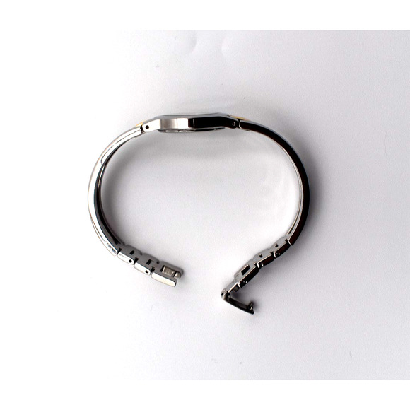 Movado Women's Watch Amorosa Black Dial Swiss Quartz 24mm Silver And Gold Tone - Picture 6 of 10